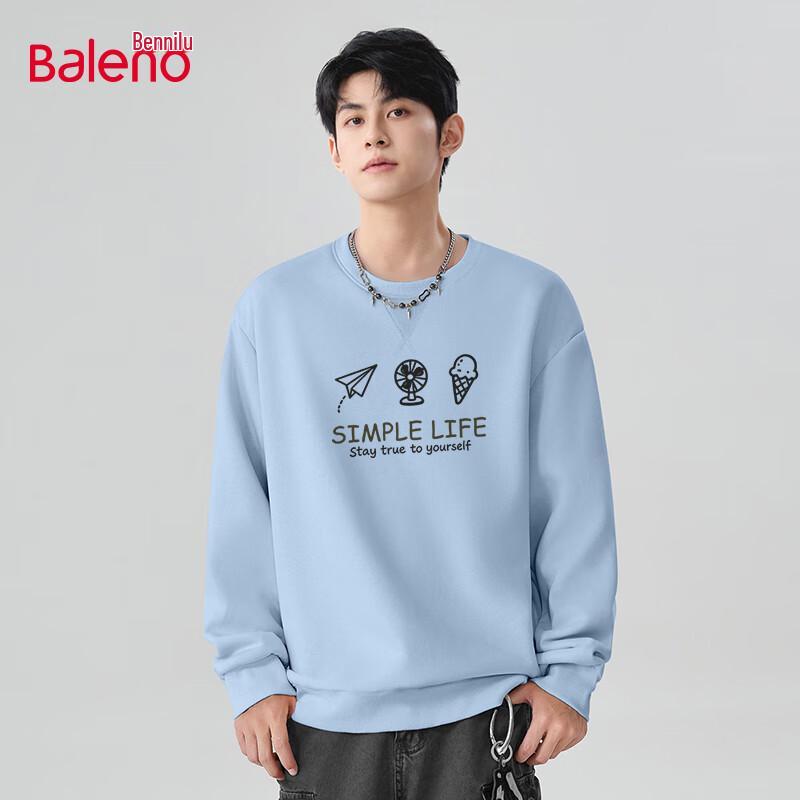 

Baleno Men s Heavyweight Round Neck Sweatshirt 5XL