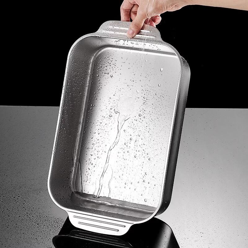 WUHE Stainless Steel Deep Fish Roasting Pan