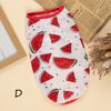 Pet Dog Vest Cat Vest Dog Clothes Cat Clothes Summer Thin Breathable Cooling Cut