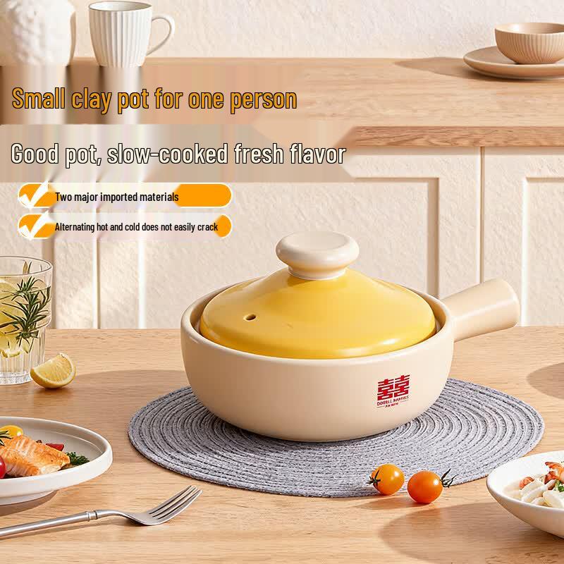 Shuangxi High-Temperature Ceramic Casserole Pot
