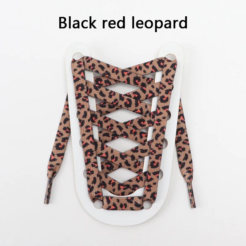 1 Paio Lacci per Scarpe con Fantasia Animale Piatto Lacci per Scarpe da Ginnastica AF1/AJ Lacci per Scarpe Lacci per Scarpe Stampa Tigre/Serpente/Leopardo 120/140/160CM Lacci per Scarpe