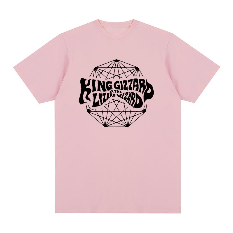 King Gizzard the Lizard Wizard Vintage T-Shirt Australische Rockband Baumwolle Herren T-Shirt Neues TEE T-SHIRT Damen Oberteile