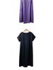 Cross-border Summer A-line Midi Dress: Short Sleeve, Solid Color, Literary Style, Women's Loose Fit