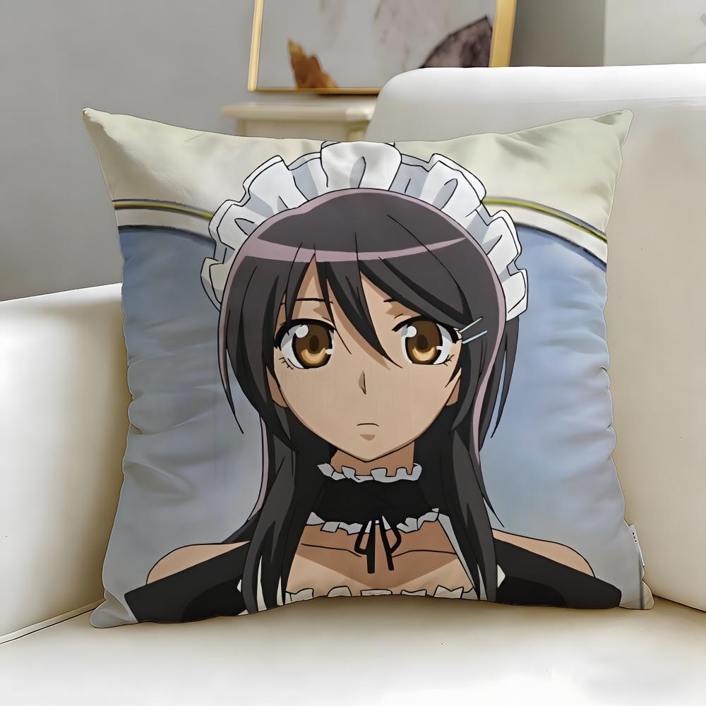 

classic anime Maid Sama Cushion Cover Soft EasyWash Pillow Case Versatile for Couch Bed Travel and Office 30X30cm