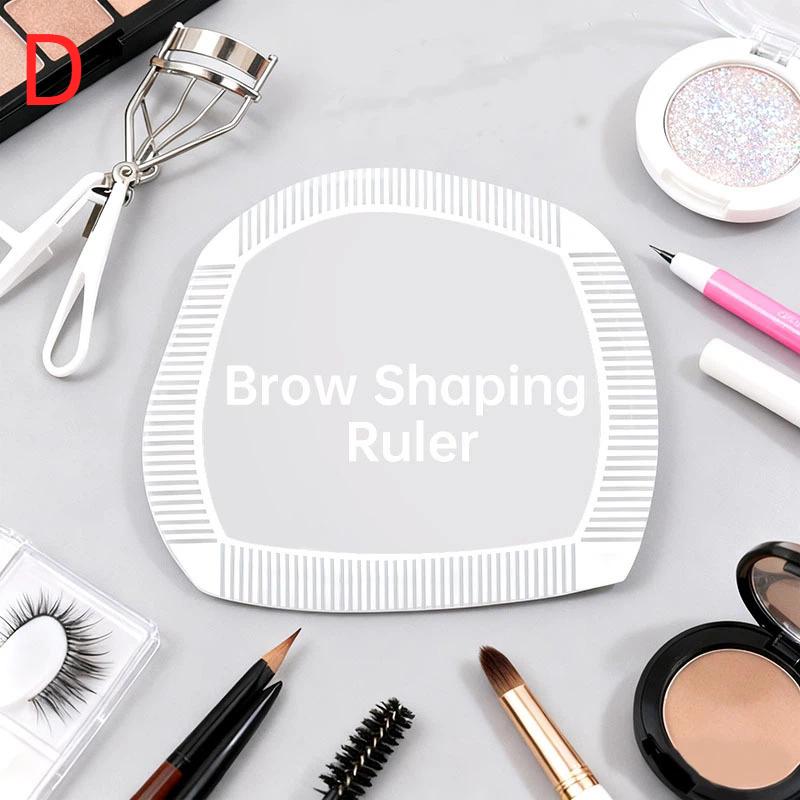 Brow Mapping Ruler Eyebrow Shaping Ruler 1 Minute Fast Drawing Design Brow Easy Tool Microblading Permanent Makeup Stencils D