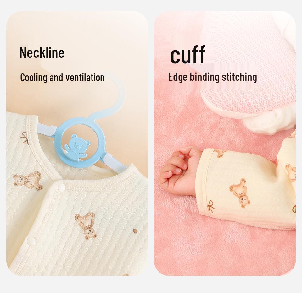 Baby Pure Cotton Anti-Freeze Sleep Shawl for Infants