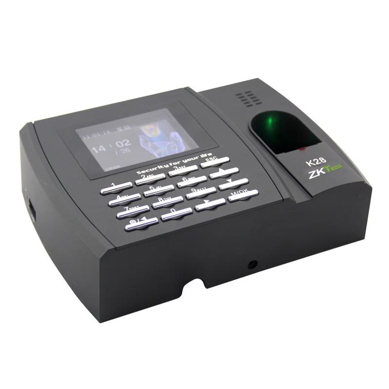 ZKTECO K28 Color Screen Fingerprint Time Clock CN plug (adapter included)