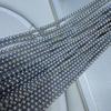 3-7mm Freshwater Akoya Pearls: Nearly Flawless Round Necklace, Strong Luster, Handmade DIY Jewelry