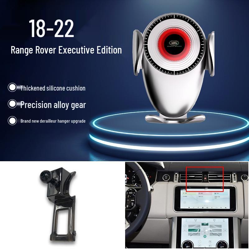 Land Rover Navigation Gravity Phone Holder for Range Rover Sport, Discovery, Evoque, Velar, Defender - Special Edition.