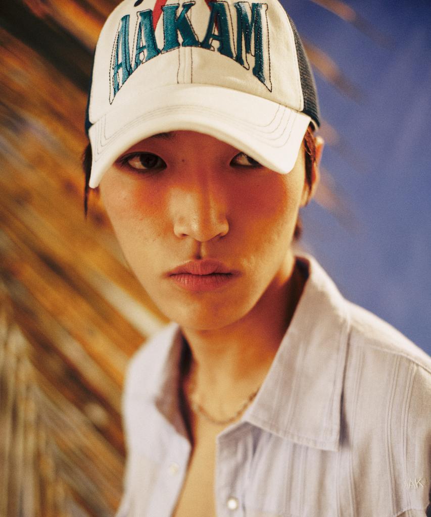 AAKAM Needlework Symbol Ball Cap (White)