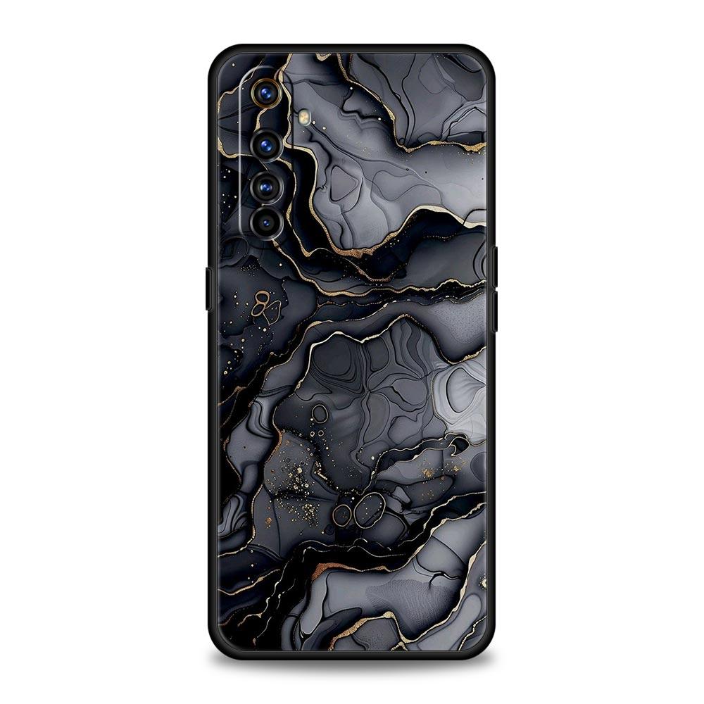 Watercolor Marble Phone Case For Realme 12 11 10 4G 9 8 5G 7 6 GT5 GT3 GT2 Pro Plus C21 C11 C25 C35 GT Neo 2 3 3T 5 Cover