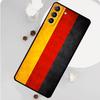 Germany Flag Banner Phone Case For Samsung Galaxy S24 S26 Ultra S20 S21 S22 S23 S25 Plus S10 S25 FE Funda Cover