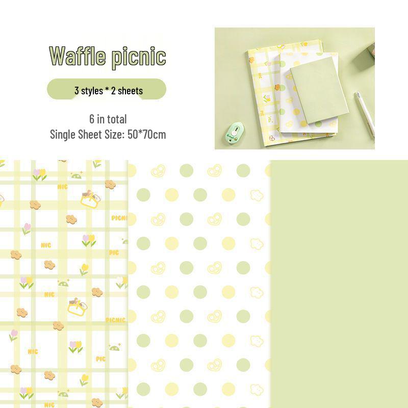 

High-Value Book Jacket: Opaque DIY Protective Cover & Gift Wrap Pancake Picnic