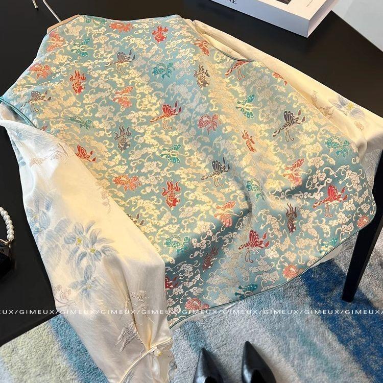 Spring and Autumn Vest Diagonal Jacquard High-end Vest Annual Top Diagonal Vest