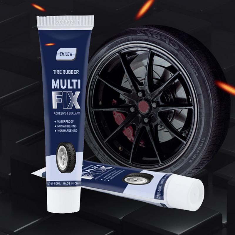 Bil Motorcykel Cykel Däck Däck Reparationsförseglingsmedel Flytande Gummi för Däckreparation Lim Flytande Starkt Gummihäftande Lim Verktyg