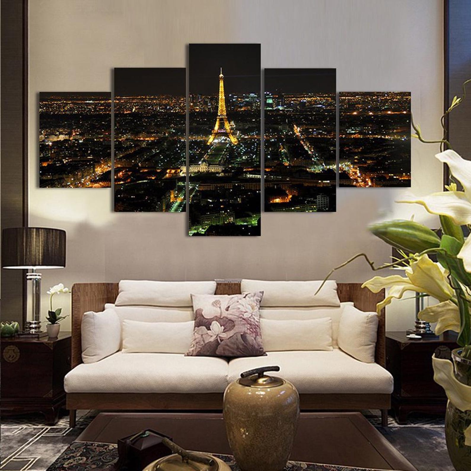 

5 Panel Canvas Wall Art Painting For Home Office Decor 20X35 20X45 20X55CM