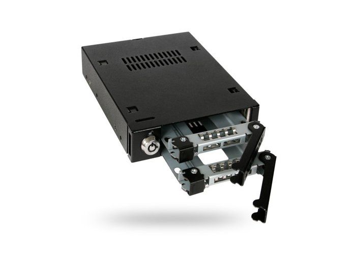 Rack raid - icy dock - mb992sk-m - 2 disques 2.5'' - serial ata - baie 3.5''