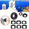 Asha Viewfinder Eyepiece Lens 1.5X Fixed Focus with Cover 6 Magnifier Mount Bases for DSLR Camera