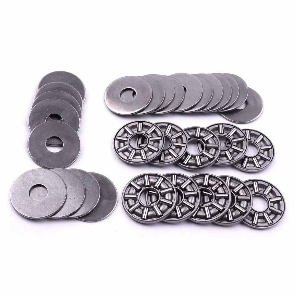 10 Sätze Stahlkäfig-Axial-Nadellager für Flugzeug-Axiallager-Ersatz