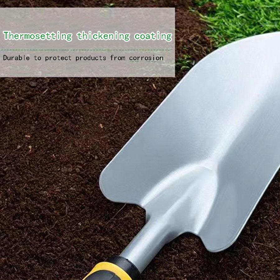 1 piece Tree Planting Tools Hoe Shovel Dual-purpose Garden Tool for Digging and Weeding Small Spade Houseplant