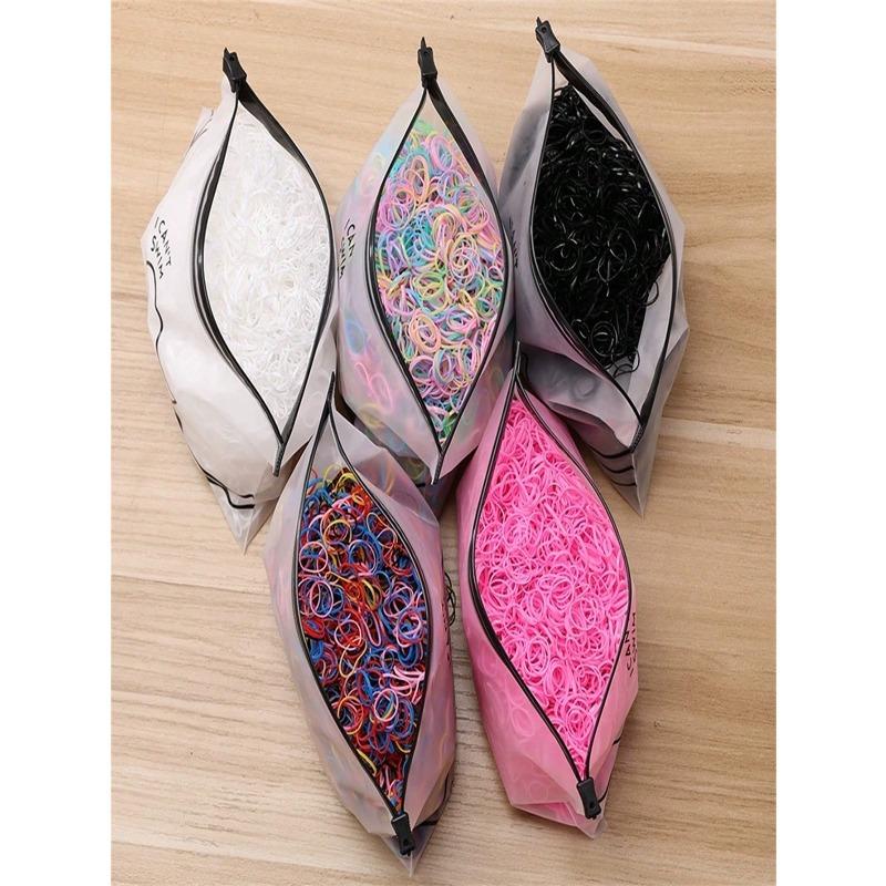 Disposable Elastic Hair Ties, Hair Bands And Ponytail Holders, Suitable For Hairstyling And Daily Decoration, Everyday Hair Accessories