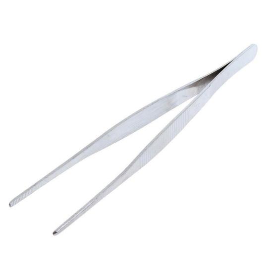 Pensetă cu cap rotund din oțel inoxidabil de 18 cm Instrument de experiment pentru reparații