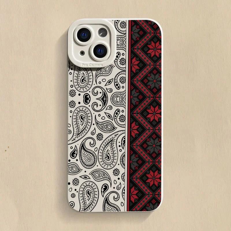 

Vintage Totem Pattern Phone Case For Samsung Galaxy S25 S24 S23 S21 S20 Ultra S22 S20 Plus S21 FE A15 A35 A54 A55 Silicone Cover Samsung A15 (5G 4G)
