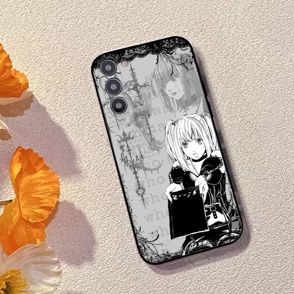 D-Death Note Amane Misa Phone Case Silicone Soft For Samsung Galaxy A73,A72,A71,A70,A53,A52,A51
