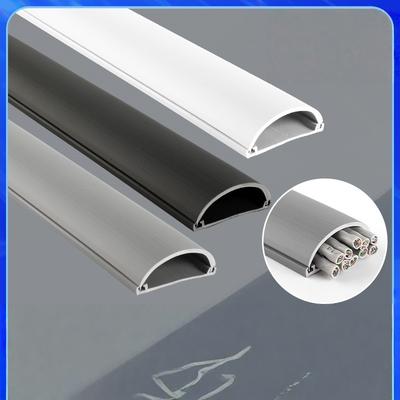1pc 39.37in/78.74in Slot Floor Cord Cover Self-Adhesive Cord Protector Extension Wiring Duct Protector Electric Wire Slot Cable