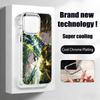 Fatestrange Fake Phone Case For iPhone17 air 16 15 14 13 12 11 Pro Max Plus Chrome Button Camera Ring Transparent Case