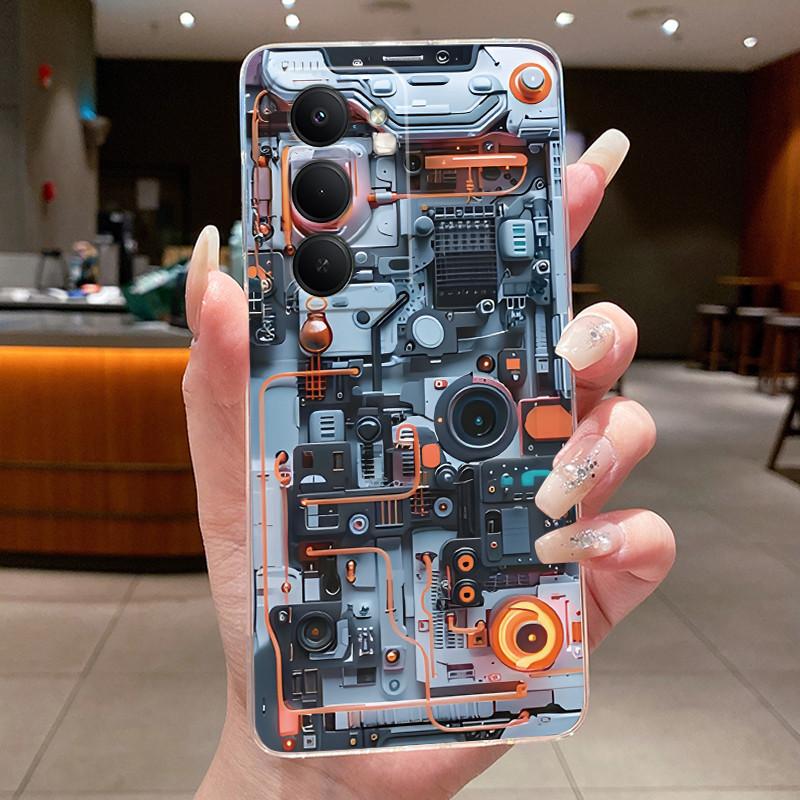 For Redmi15 5G 2025 For Xiaomi Redmi 15 5G Luxury Cute Cool Boys Girls Soft silicone Phone Case Back Cover Transparent TPU Shell