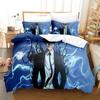 3D Print Fashion Anime Solo Leveling Bedding Set Boys Girls Twin Queen King Size Duvet Cover Pillowcase Bed Boys Adult Bedroom