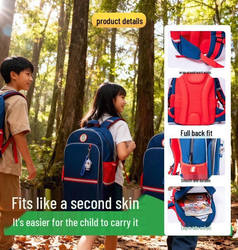 Buoyancy Backpack: Multifunctional, GPS-Enabled, Breathable, Large Capacity, Safety Gear for Primary Students