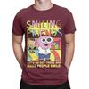 Smiling Friend Make People Pim Funny Cartoon Novelty Graphic 100 Cotton TShirt Smiling Friends Season 2 Tees Tops For Unisex