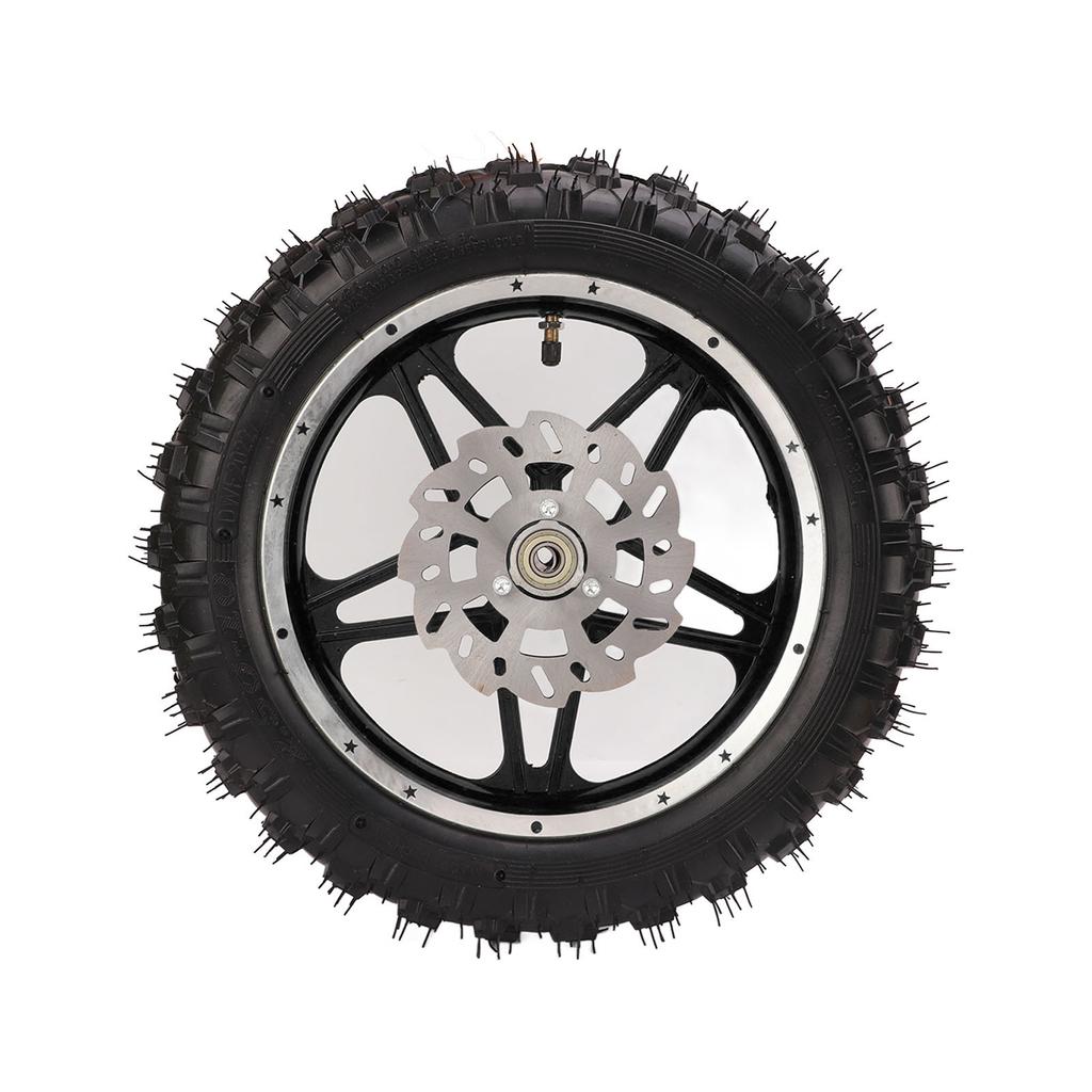 Vorderradbaugruppe 2.5-10 Rad Reifen 12MM Achsdurchmesser für Geländefahrzeug Motorrad Fahrrad