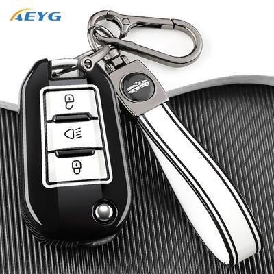Husa Capac Suport Cheie TPU Breloc Pentru Peugeot 208 3008 308 508 408 2008 307 4008 Pentru Citroen C4 C3 C6 Cactus C8 3 Butoane