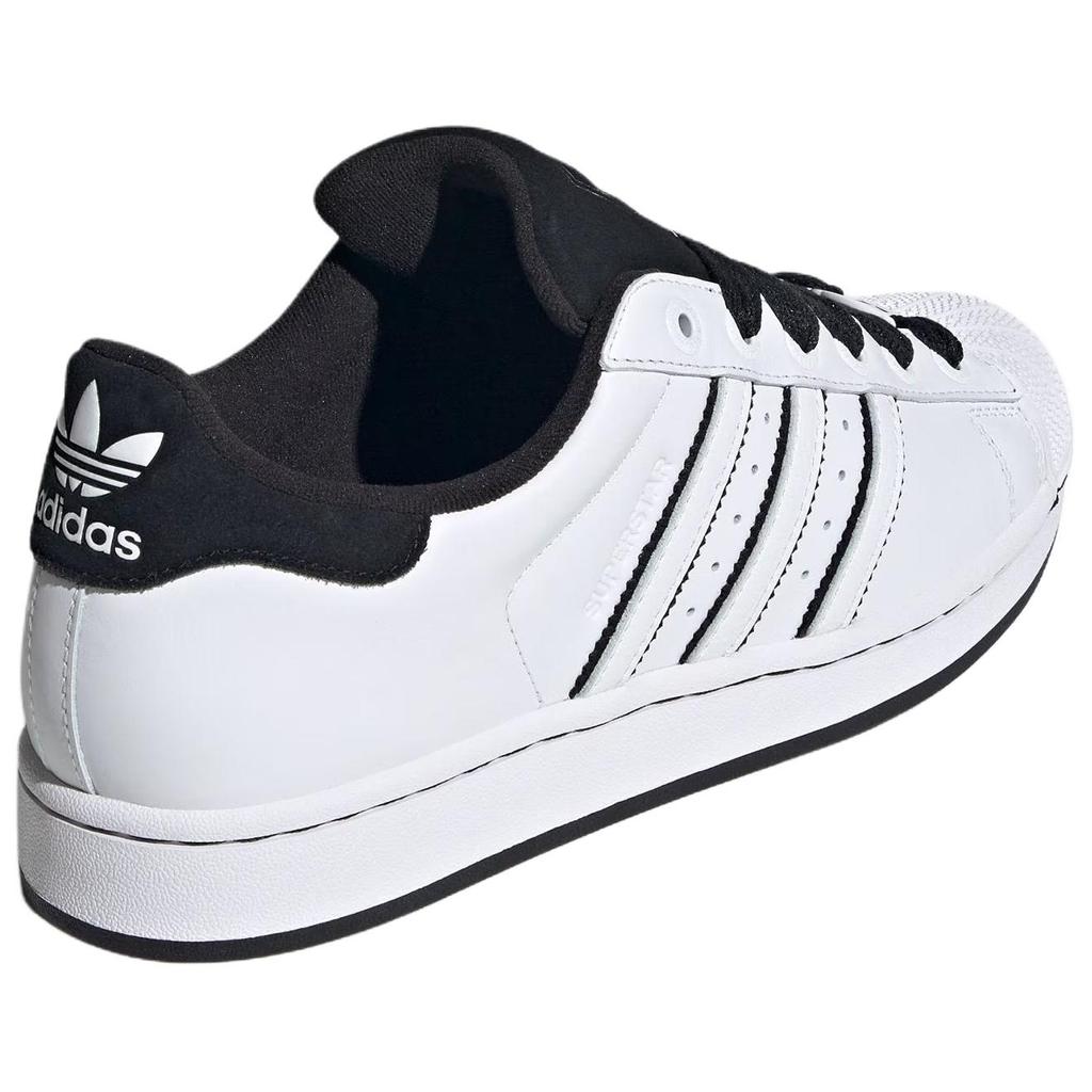 Adidas Originals Superstar 2 Comfortable Soft Skate Shoes Unisex Sneakers White Black KI9521