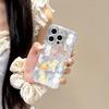 Cartoon Polka Dot Cute Cat Phone Case for Girls Cute Phone Accessories for iPhone 16 15 14 13 12 11 Pro Max