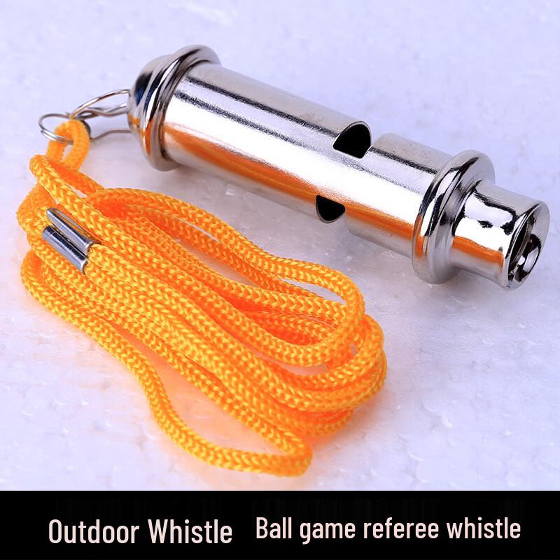 

Stainless Steel Referee & Survival Whistle