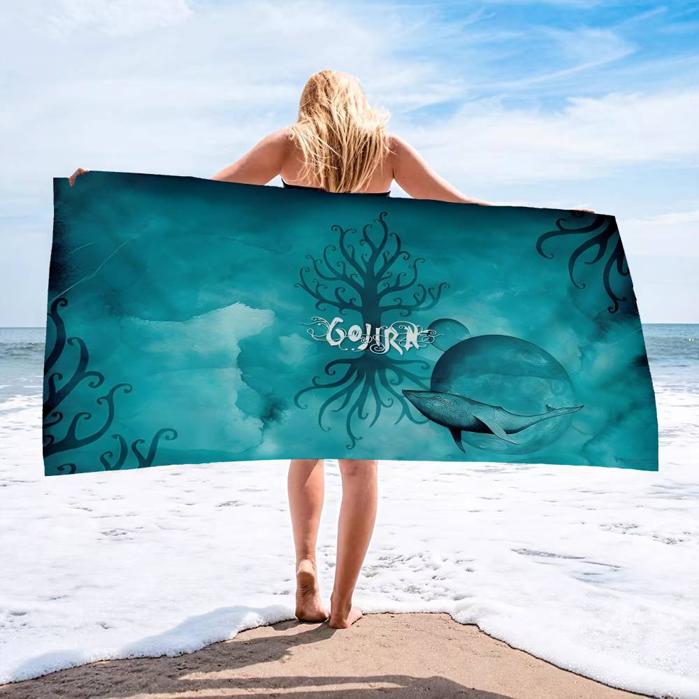 Avant-Garde Metal Combination G-GojiraS Big Microfiber Beach Towels Quick Dry Towel Sand Beach Towels Pool Towel for Travel Swim
