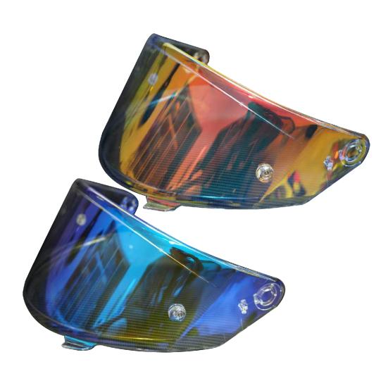 Helma Čelní sklo Noční vidění Ochranné Průhledné Celobličejové REVO Helma na motorku Skleněná čočka pro KYT NFR NXR