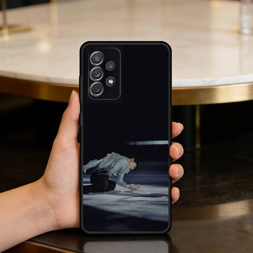 4A Jump L-Legend Phone Case For Samsung Galaxy A73,A72,A71,A70,A53,A52,A51,Soft Silicone Black Cover