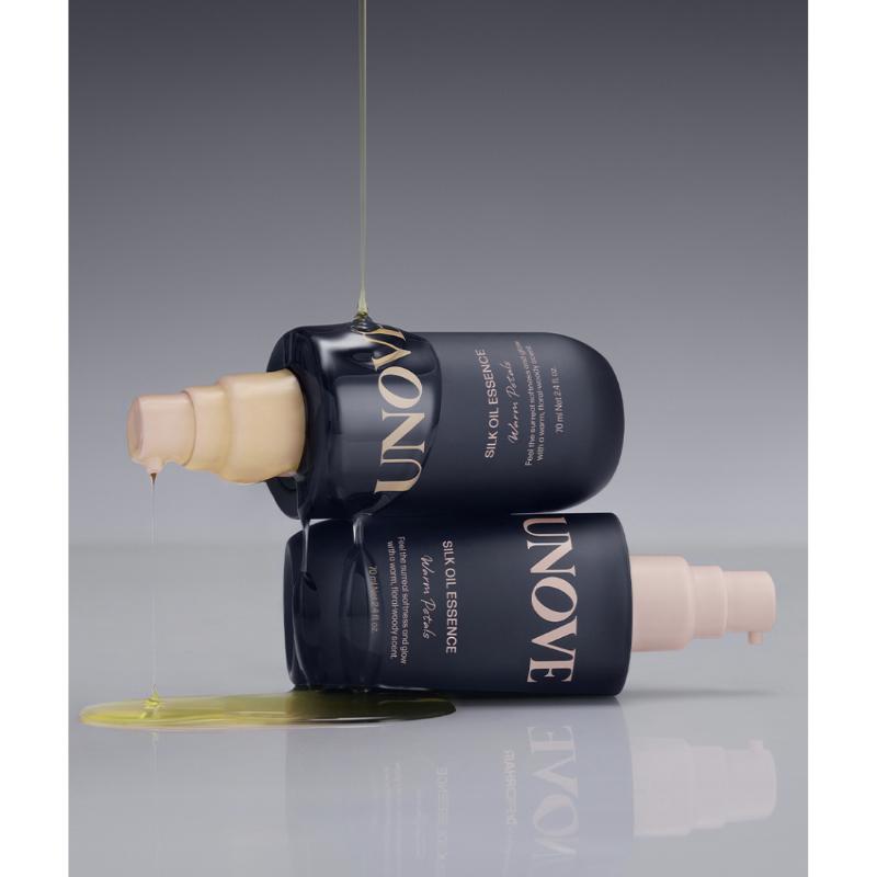 [Unove] Silk Oil Essence 70ml  (Tender Bloom / Warm Petals)