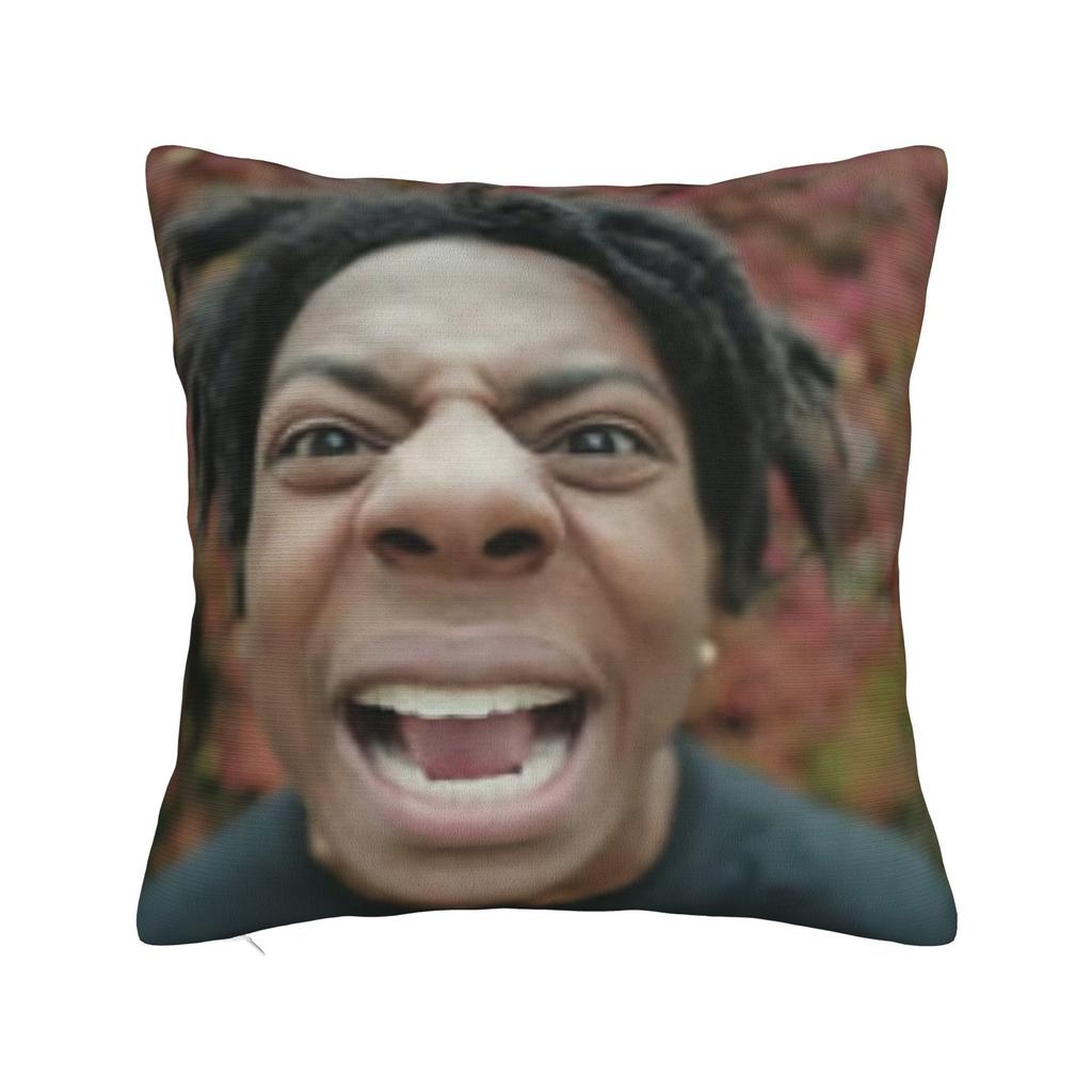 Ishowspeed Funny Meme Square Pillow Case Cushion Covers Awesome Zipper Decorative Throw Pillow Case Cover For Home 45*45Cm