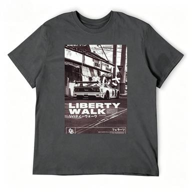 Retro Tee Jdm Street Racing Car Poster Print 2026 Edition Unisex Tshirt Gift For Him Sepia Tone Car Art For Family Matching