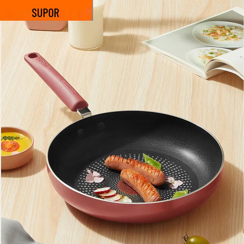 Supor 28cm Non-stick Frying Pan with Lid