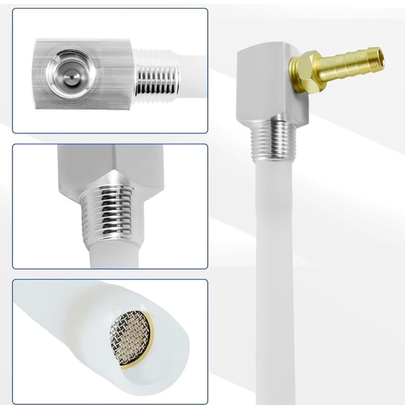 Adjustable Fuel Tank Pickup Tube Hose Pipe With 8mm Check Valves Suitable For E10 E85 Ethanol Marine Applications 7-0948