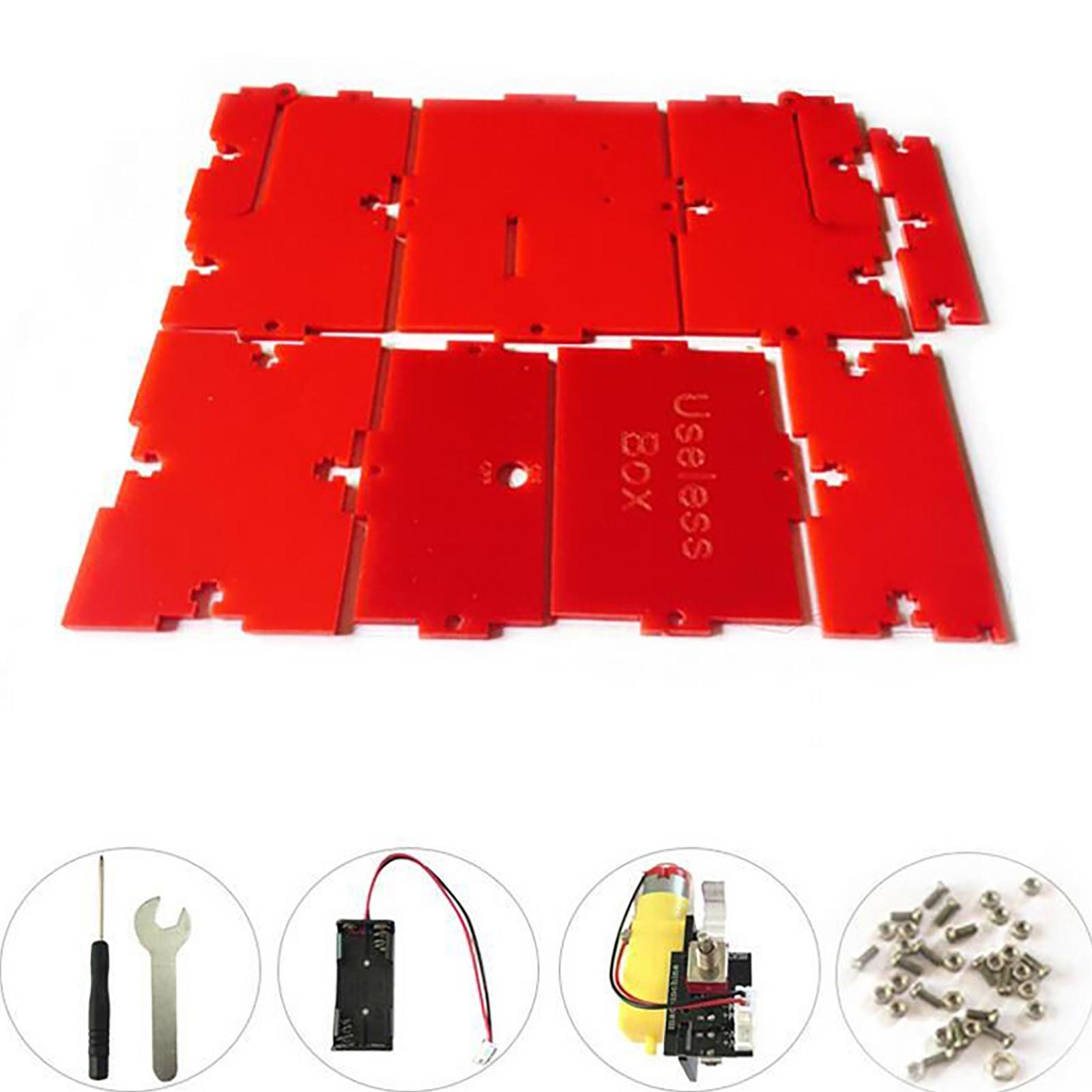 

Бесполезная коробка «Оставь меня в покое», машина «Сделай сам», практичные забавные игрушки красный