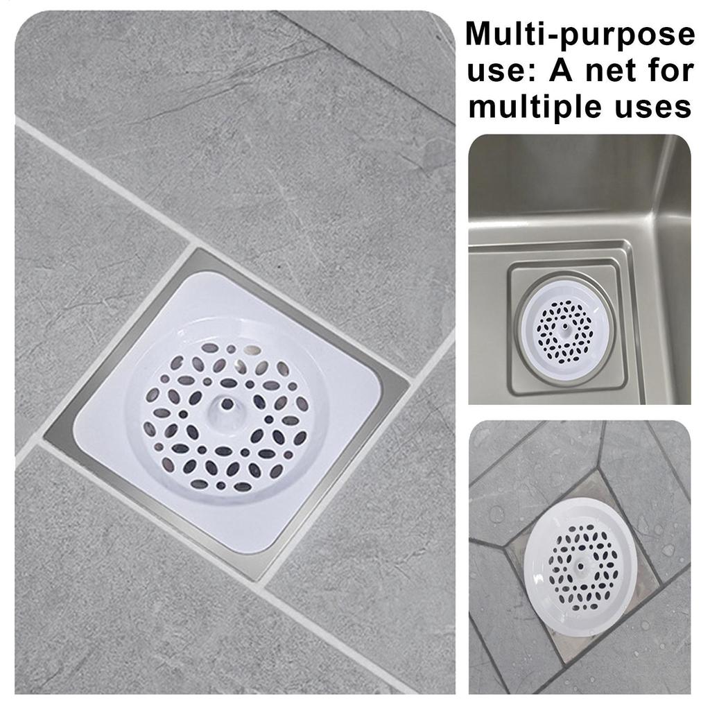 Bouchon de Couvercle d'Égouttoir Couvercle Piège à Cheveux de Salle de Bain Pour Baignoire de Salle de Bain Sol Buanderie Évier de Maison Accessoires de Cuisine
