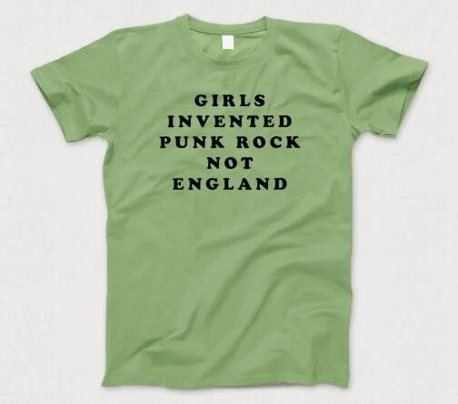 

Girls Invented Punk Rock Not England T Shirt 768 Music Kim Gordon Sonic Youth L